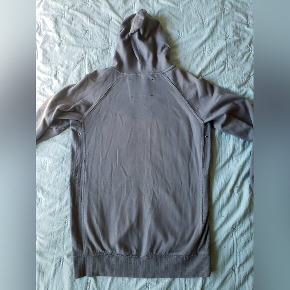 Vestal Vintage Distressed Hoodie (Gray, M) Y2K - Picture 3 of 15
